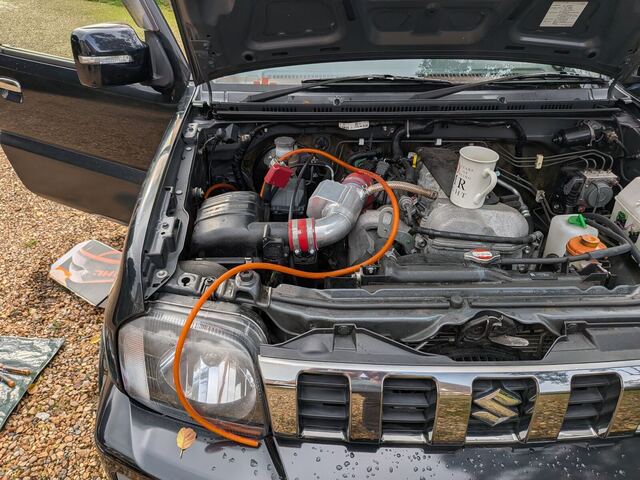 4AWG run across the engine bay