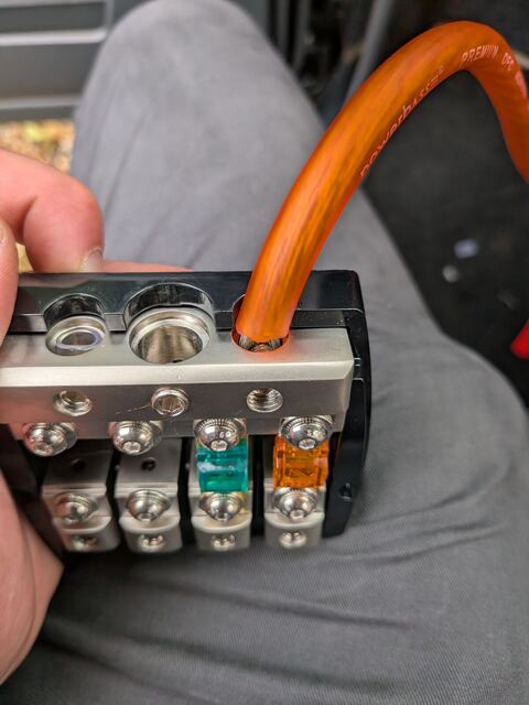 The distribution block